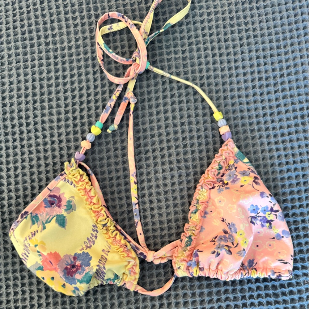 LoveShackFancy Harbor Bikini Set M